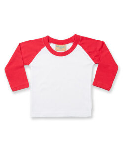 Long Sleeved Baseball T-Shirt, Larkwood LW025 // LW025