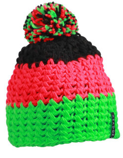 Crocheted Cap With Pompon, Myrtle beach MB7940 // MB7940