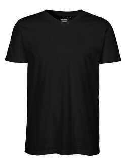 Men&acute;s V-Neck T-Shirt, Neutral O61005 // NE61005