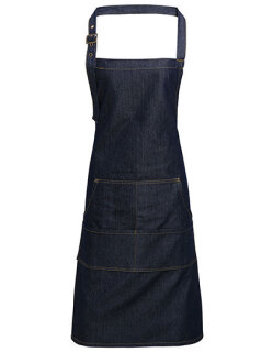 Jeans Stitch Denim Bib Apron, Premier Workwear PR126 // PW126
