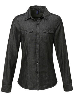 Women&acute;s Jeans Stitch Denim Shirt, Premier Workwear PR322 // PW322