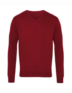 Men&acute;s V-Neck Knitted Sweater, Premier Workwear PR694 // PW694