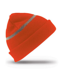 Junior Thinsulate&trade; Woolly Ski Hat With Reflective Band, Result Winter Essentials RC033J // RC33J