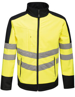 Pro Hi-Vis Softshell Jacket, Regatta High Visibility TRA625 // RG625