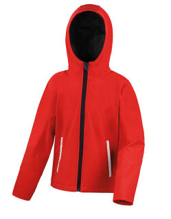 Youth TX Performance Hooded Soft Shell Jacket, Result Core R224Y // RT224Y