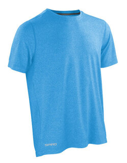 Men&acute;s Fitness Shiny Marl T-Shirt, SPIRO S271M // RT271