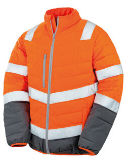 Men&acute;s Soft Padded Safety Jacket, Result Safe-Guard R325M // RT325