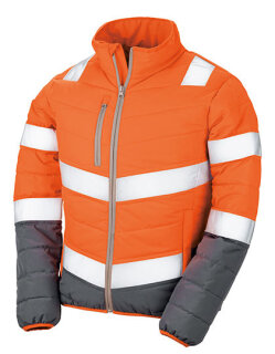 Women&acute;s Soft Padded Safety Jacket, Result Safe-Guard R325F // RT325F