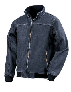 Denim Softshell Jacket, Result R406X // RT406