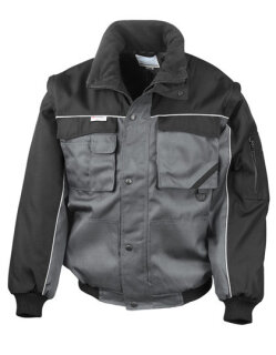 Zip Sleeve Heavy Duty Jacket, Result WORK-GUARD R071X // RT71