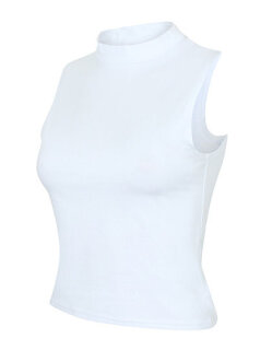 Women&acute;s High Neck Crop Vest, SF Women SK170 // SF170