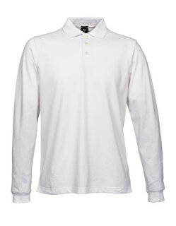 Men&acute;s Luxury Stretch Long Sleeve Polo, Tee Jays 1406 // TJ1406