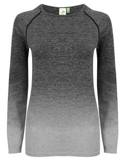 Ladies&acute; Seamless Fade Out Long Sleeved Top, Tombo TL304 // TL304