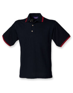 Double Tipped Piqu&eacute; Polo Shirt, Henbury H150 // W150