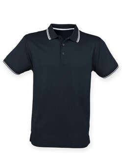 Men&acute;s Coolplus&reg; Short Sleeved Tipped Polo Shirt, Henbury H482 // W482