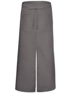 Bistro Apron With Split And Front Pocket, Link Kitchen Wear FS100100SP Z // X962T