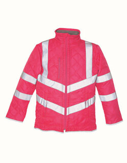 Hi-Vis Kensington Jacket With Fleece Lining, YOKO HVW706 // YK706