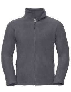 Men&acute;s Full Zip Outdoor Fleece, Russell R-870M-0 // Z8700