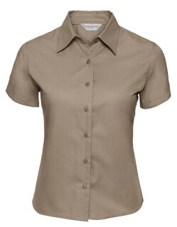 Ladies&acute; Short Sleeve Classic Twill Shirt, Russell Collection R-917F-0 // Z917F