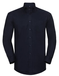 Men&acute;s Long Sleeve Classic Oxford Shirt, Russell Collection R-932M-0 // Z932