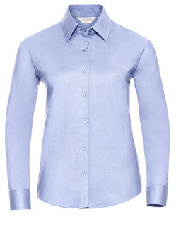Ladies&acute; Long Sleeve Classic Oxford Shirt, Russell Collection R-932F-0 // Z932F