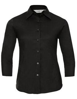 Ladies&acute; 3/4 Sleeve Fitted Stretch Shirt, Russell Collection R-946F-0 // Z946F