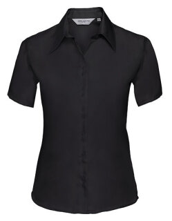 Ladies&acute; Short Sleeve Tailored Ultimate Non-Iron Shirt, Russell Collection R-957F-0 // Z957F