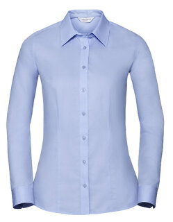 Ladies&acute; Long Sleeve Tailored Coolmax&reg; Shirt, Russell Collection R-972F-0 // Z972F