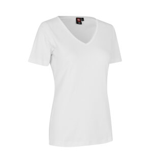 Interlock Damen T-Shirt | V-Ausschnitt, ID Identity 0506 // ID0506