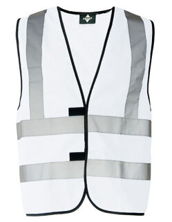 Hi-Vis Safety Vest With 4 Reflective Stripes Hannover, Korntex KXVR // KX140