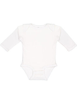 Infant Fine Jersey Long Sleeve Bodysuit, Rabbit Skins 4411EU // LA4411N