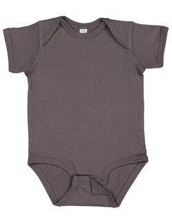 Infant Fine Jersey Short Sleeve Bodysuit, Rabbit Skins 4424EU // LA4424N