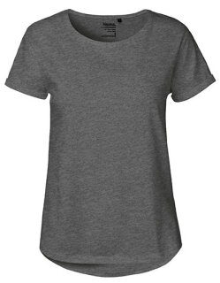 Ladies&acute; Roll Up Sleeve T-Shirt, Neutral O80012 // NE80012