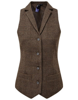 Women&acute;s Herringbone Waistcoat, Premier Workwear PR626 // PW626