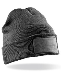 Double Knit Printers Beanie, Result Winter Essentials RC027X // RC027