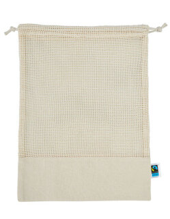 Fairtrade Cotton Mesh Bag, Printwear  // XT1100
