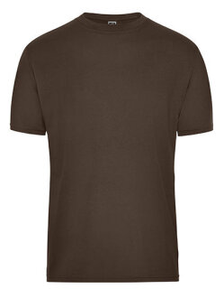 Men&acute;s Bio Workwear T-Shirt, James&amp;Nicholson JN1808 // JN1808