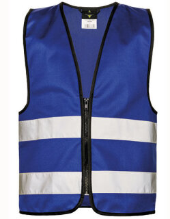 Kids&acute; Hi-Vis Safety Vest With Front Zipper Aalborg, Korntex KWRX // KX201