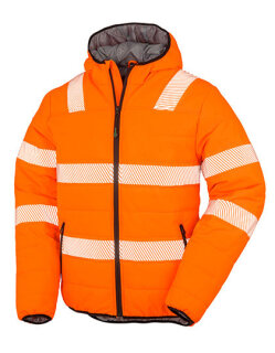 Recycled Ripstop Padded Safety Jacket, Result Genuine Recycled R500X // RT500