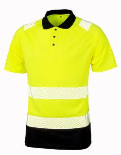 Recycled Safety Polo Shirt, Result Genuine Recycled R501X // RT501