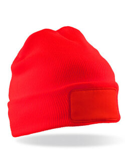 Recycled Thinsulate&trade; Printers Beanie, Result Genuine Recycled RC934X // RT934