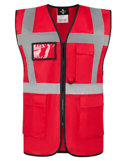 CO&sup2; Neutral Multifunctional Executive Safety Vest Hamburg, Korntex KXCMF // KX810
