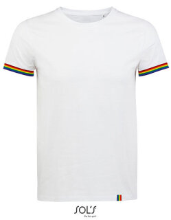 Men&acute;s Short Sleeve T-Shirt Rainbow, SOL&acute;S 03108 // L03108
