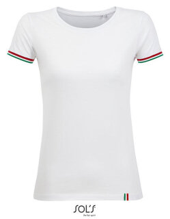 Women&acute;s Short Sleeve T-Shirt Rainbow, SOL&acute;S 03109 // L03109