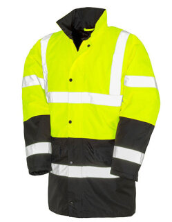 Motorway 2-Tone Safety Coat, Result Safe-Guard R452X // RT452