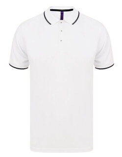 Men&acute;s HiCool&reg; Tipped Polo Shirt, Henbury H485 // W485